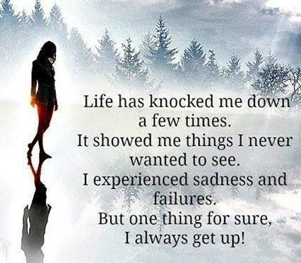 It's not how many times you've been knocked down, but how many times you've picked yourself back up that count. The Lord Quotes, Lord Quotes, When Everything Goes Wrong, Moving On Quotes, Life Goes On, Inspirational Quote, Beautiful Quotes, Never Give Up, Great Quotes