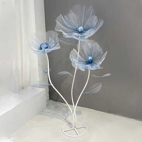 Amazon.com: Wedding Decorations For Reception, 5.58 ft Giant Artificial Silk Flower Decoration, Spring Wedding Arrangements, Party Banquet Background Decor, Photography Props, Shop Window Display, Blue : Home & Kitchen Party Backdrop Stand, Wedding Decorations For Reception, Decorations For Reception, Farmhouse Office Decor, Farmhouse Office, Engagement Ceremony, Decoration Photo, Artificial Silk Flowers, Flower Party