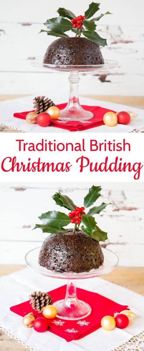 England Desserts, Christmas Patisserie, English Christmas Pudding, Figgy Pudding Recipe, Plum Pudding Recipe, Historic Recipes, Winter Cakes, Christmas Pudding Recipes, British Christmas