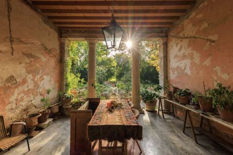 Restored 16th Century Venetian Villa in the Italian Countryside —  Francis York Italian Countryside Interior, Italian Villa Aesthetic, Countryside Interior, Rental Portfolio, Villa Aesthetic, Italian Villa Interior, Republic Of Venice, Window Crafts, Country Retreat