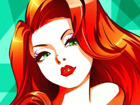 Jessica Rabbit-Funpen by LoanTruong Jessica Rabbit Fanart, Jessica Rabbit Cartoon, Red Hair Cartoon, Jessica And Roger Rabbit, Rabbit Portrait, Rabbit Icon, Dark Alice In Wonderland, All About Rabbits, Rabbit Painting