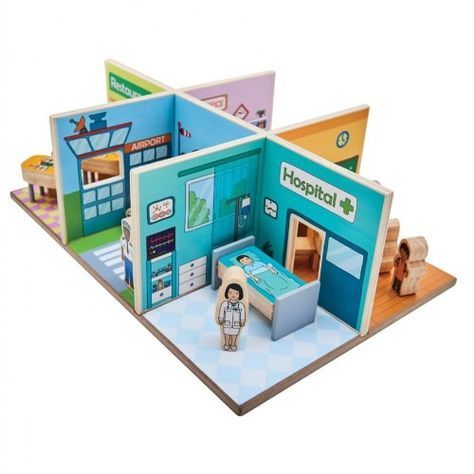 Airport Office, Early Education Classroom, Market Restaurant, Dramatic Play Center, Cardboard Box Crafts, Dramatic Play Centers, My Community, Community Helpers, Play Centre