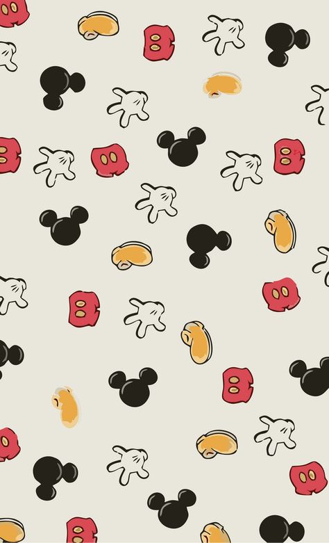 Mickey Mouse Wallpapers iPhone - Wallpaper Cave Mouse Wallpaper, Mickey Mouse Wallpaper, Different Types, Iphone, Yellow, Disney, Red, Pattern, White