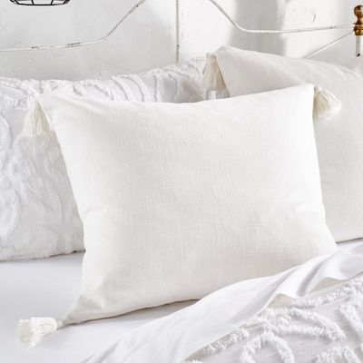 White Pillow, Euro Sham, Euro Shams, Bedding Stores, White Pillows, Standard Pillow, Cotton Pillow, Classic White, Pillow Shams