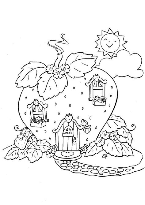 Aesthetic Colouring Pages Simple, Little Corner Coloring Book, Simple Adult Coloring Pages, Aesthetic Colouring Pages, Simple Coloring Pages Aesthetic, Aesthetic Colouring Pages Printable, Y2k Coloring Pages, Bobbie Goods, Hello Kitty Colouring Pages