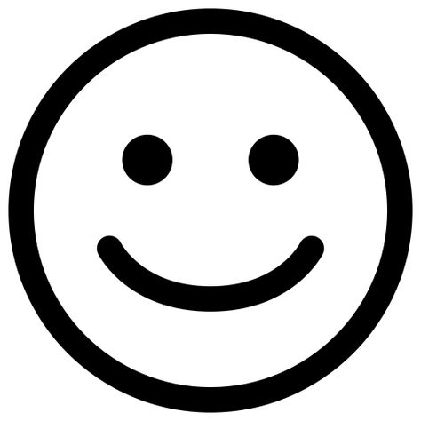 Happy Face Icon, Happy Black And White, Smile Vector, Happy Icon, Smile Png, Emoji Icon, Smile Icon, Birthday Background Images, King Tattoos