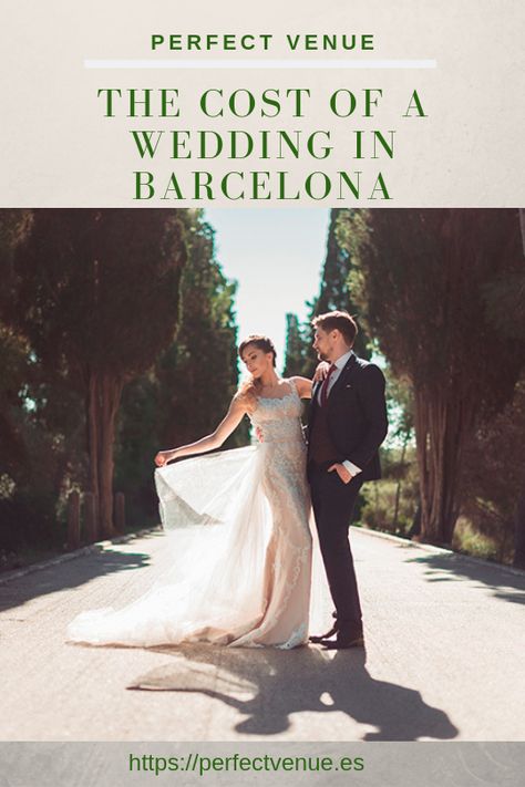 Is Barcelona one of the most popular cities for a wedding? What we do know is that it’s one of the most popular destinations for foreign couples who want to get married in Spain. It’s because of the ideal weather, all year round in Barcelona, the special buildings, beautiful landscapes and mountain areas which offer a beautiful and natural wedding setting. We’re going to give you a full break down of the cost of a wedding in Barcelona, so you can get an idea of what you’re in for. Wedding In Barcelona, Barcelona Wedding Venues, Wedding Barcelona, Beautiful Places In Spain, Portuguese Wedding, Wedding In Spain, Destination Wedding Spain, Spain Wedding, Barcelona Wedding