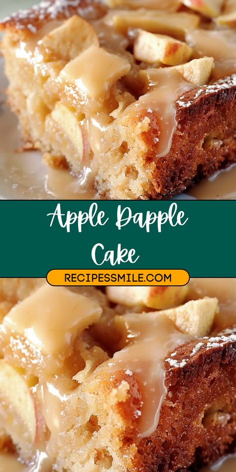 Apple Dapple Cake is a delicious, comforting dessert made with fresh apples, walnuts or pecans, and a rich cinnamon-spiced batter. Topped with a sweet brown sugar glaze, this moist cake is perfect for any occasion, especially during the fall season or the holidays. Easy to make and irresistibly fragrant, it’s sure to become a family favorite. The combination of tender apples, warm spices, and crunchy nuts creates a mouthwatering treat that’s perfect for dessert, or holiday celebrations. Grandma’s Apple Cake, Apple Cake Made With Apple Pie Filling, Apple Cinnamon Cake Easy, Easy Apple Walnut Cake, Apple Cake With Custard Sauce, Apple Dapple Bundt Cake, Fresh Apple Cake Recipe Paula Deen, Apple Crunch Cake, Glaze For Apple Cake