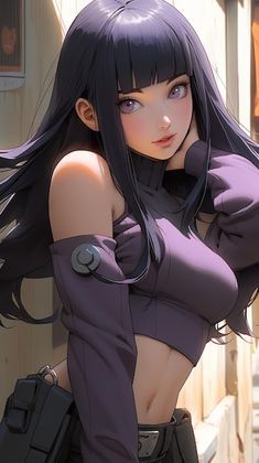 Photo Girly, Hinata Hyuga, Premium Photo, Anime Naruto, Naruto, Hair, Anime