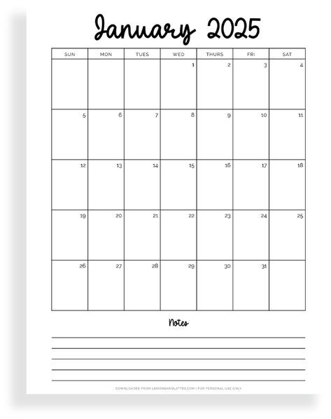 20 Cute January 2025 Calendar Printables January Calendar, Calendar Icon, January 2025, 2025 Calendar, A Fresh Start, Calendar Printables, Fresh Start, The Beginning