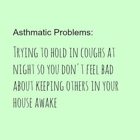 Asthmatic Problems, Asthma Meme, Asthma Quotes, Asthma Humor, Asthma Awareness, What Is Asthma, Problem Quotes, Medical Memes, Respiratory Disease