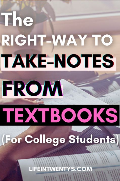 I finally figured out a way to take notes from textbooks that’s actually useful. And now, I am going to share all my tips and tricks so that you can start taking notes from textbooks with clarity, confidence, and ease. Ready? Let’s get started! By the end of this, you’ll have learned how to take notes from college textbooks the RIGHT way 💪🏻 and you’ll never look back. Taking Notes From Textbook Tips, How To Highlight Textbook, How To Study From A Textbook, Taking Notes From Textbook, How To Take History Notes From Textbook, How To Take Notes On A Book, How To Take Notes From A Textbook, Textbook Notes, Annotation Tips