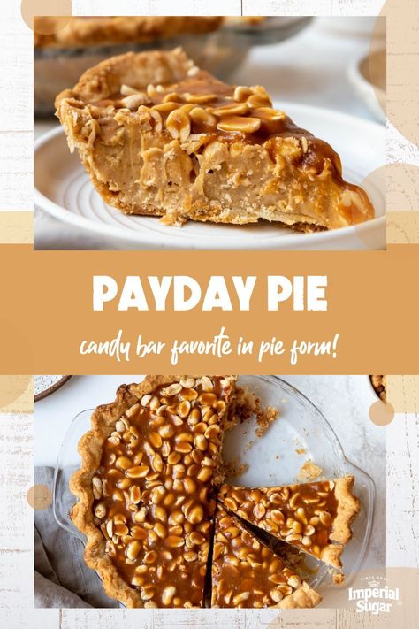 Payday Pie, Pie And Tart, Payday Candy, Payday Candy Bar, Pie Pops, Peanut Butter Pie, Perfect Pies, Sweet Pie, Delicious Pies