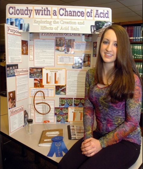 Award-Winning Science Fair Project Science Fair Projects Highschool Biology, Science Fair High School, Winning Science Fair Projects For Middle School, Winning Science Fair Projects Highschool, Science Expo Ideas, Science Fair Projects Highschool, Chemistry Science Fair Projects, Winning Science Fair Projects, Middle School Science Fair Projects