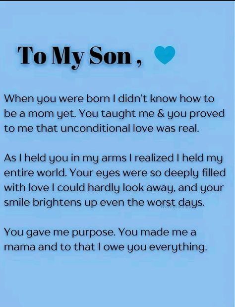 Letter To My Son From Mom, To My Son From Mom, Letter To Son, Letter To My Son, Letters To My Son, Mothers Love Quotes, First Boyfriend, To My Son, Future Wife