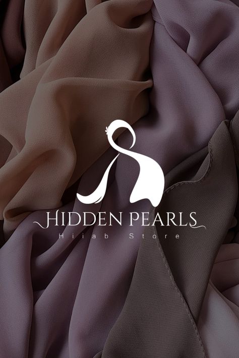 Clothing Brands Logo Ideas, Scarf Brand Name Ideas, Logo Design Hijab, Logo Ideas For Fashion Brand, Hijab Name Idea, Abaya Business Names, Logo Clothes Design Ideas, Hijab Brand Name Idea, Abaya Brand Name Ideas