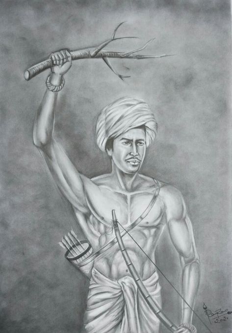 Pencil Portrait Of Birsa Munda by Artist Ravi Rao Birsa Munda Drawing, Birsa Munda Photo Jayanti, Aadiwasi Logo Png, Aadiwasi Logo, Birsa Munda Photo, Insta Png, Birsa Munda, Jay Bhim, Easy Girl