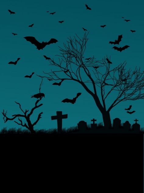 Blue halloween horror graveyard background material Teal Halloween Wallpaper, Blue Halloween Wallpaper, Blue Halloween Aesthetic, Graveyard Drawing, Graveyard Background, Teal Halloween, Halloween Homescreen, Horror Background, Rainbow Halloween