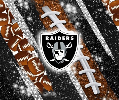 Rhinestone Designs Templates, Jojo Siwa Birthday, Football Crafts, Football Cups, Sports Wreaths, Raiders Football, Nfl Teams Logos, Tumbler Cups Diy, Sports Images