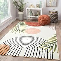 Indoor Entryway Rug, Mid Century Entryway, Boho Bathroom Rug, Tropical Rugs, Area Rugs For Bedroom, Dorm Rugs, Rug Mid Century, Stile Boho Chic, Mid Century Rug