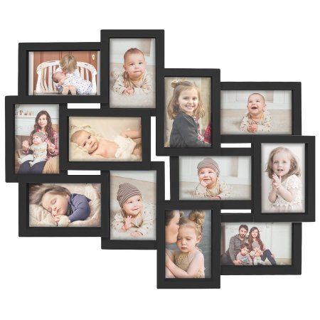 DL furniture Designs Family Rules Dimensional Collage White Picture Frame, 12 Option, 6-4x6 & 6-4x4, Black Modern Wall Frames, 12 Photo Collage, Bedroom Furniture Decor Ideas, Picture Displays, Picture Collages, Photo Display Ideas, Frame Wall Collage, Collage Picture Frame, Collage Des Photos