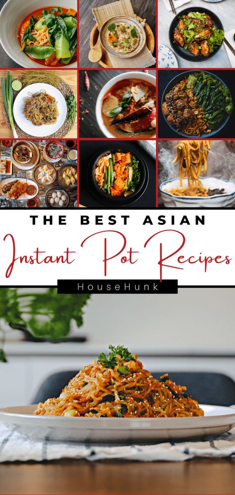 Having a batch of delicious Asian Instant Pot recipes makes the difference between some uninspiring stir fry for dinner, and an epic Beef Bulgogi loaded with Korean flavors. Whether you like rice bowls or noodle dishes, there is something for everyone with these 36 Instant Pot Asian recipes. There’s some sweet, some heat, and a ton of goodness here! Tap to read more from House Hunk + Fatherhood At Its Finest Instant Pot Batch Cooking, Asian Instant Pot Recipes, Instant Pot Asian, Instant Pot Asian Recipes, Easy Asian Noodle Recipes, Easy Asian Noodles, Cashew Chicken Recipe, Asian Noodle Recipes, Better Than Takeout