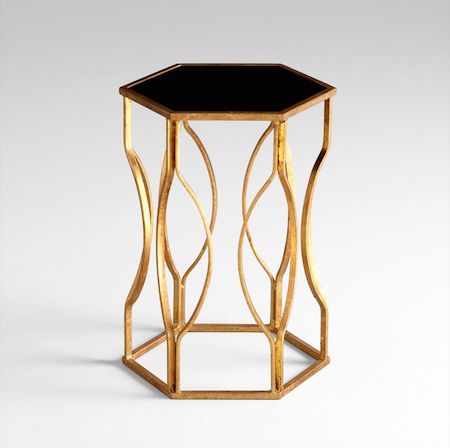 T Classic Side Table, Instyle Decor, Gold Side Table, Contemporary Side Tables, Accent Side Table, Side Table Design, Lulu And Georgia, Furniture Side Tables, Cyan Design