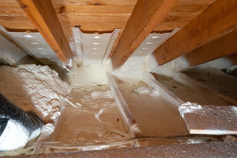 Attic Vent, Roof Soffits, Attic Vents, Attic Makeover, Blown In Insulation, Ridge Vent, Ice Dams, Attic Ventilation, Ceiling Insulation