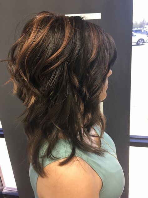 Thick Mid Length Hair, Medium Butterfly Haircut, Short Silk Press, Silk Press Hairstyles, Beautiful Brown Hair, Hairstyles For Layered Hair, Hair Affair, Haircuts For Medium Hair, Silk Press