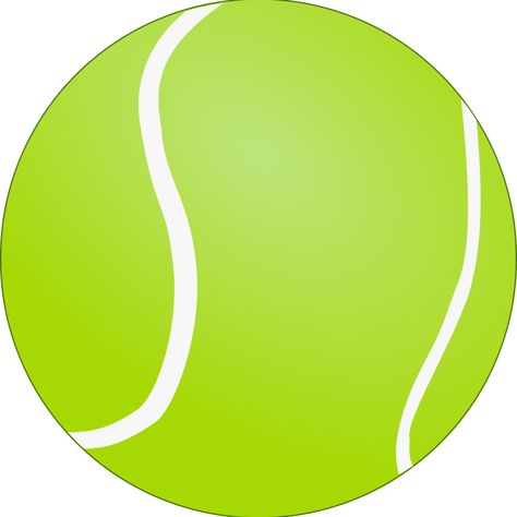 Free Clipart: Tennis Ball - Bola de Tenis | lunik Tennis Cartoon Drawing, Tennis Ball Logo, Tennis Ball Illustration, Tennis Stickers Printable, Tennis Ball Clipart, Beach Tennis, Sport Tennis, Tennis Balls, Free Clipart