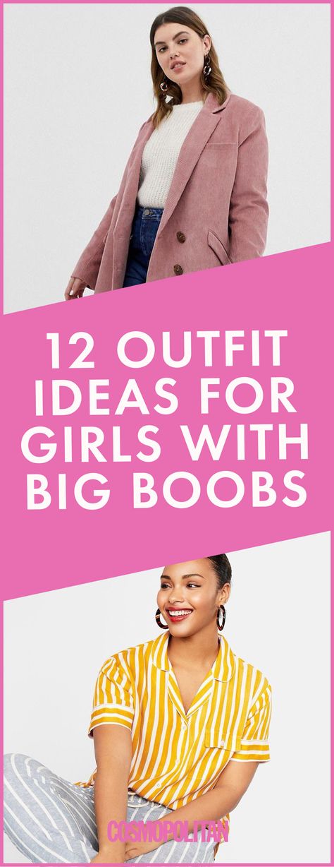 Gym Outfit Big Bust, Outfits That Minimize Bust, Outfit Ideas For Women With Big Bust, Heavy Women Outfits, Fashion Outfits For Busty Women, Outfits To Minimize Bust, Outfit For Heavy Bust, Heavy Chest Outfits, Big Bust Small Frame Outfits