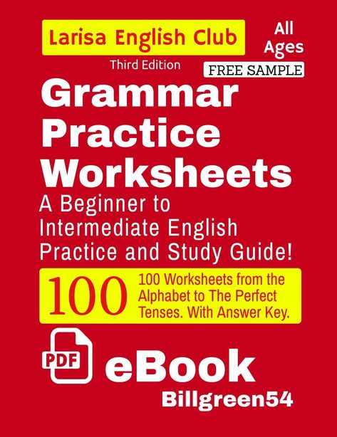 Grammar Workbook, English Grammar Exercises, English Collocations, English Grammar Book, Learning Grammar, Grammar Exercises, English Language Learning Grammar, English Grammar Worksheets, Learning Books