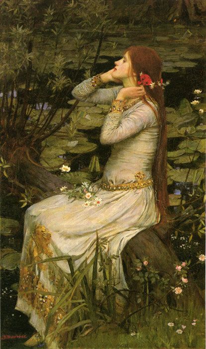 Romanticism | this painting waterhouse by john william is a romanticism painting Waterhouse Paintings, John Waterhouse, Pre Raphaelite Paintings, Medieval Princess, Pre Raphaelite Brotherhood, Pre Raphaelite Art, Dante Gabriel Rossetti, John Everett Millais, John William Waterhouse