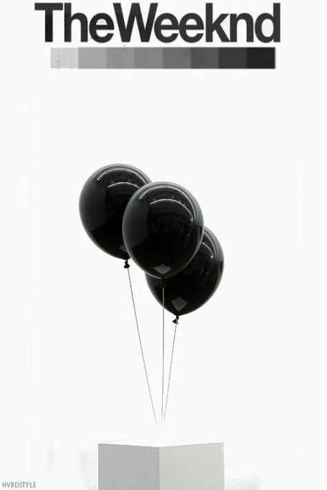 The Weeknd Tattoo, The Weeknd Background, The Weeknd Wallpaper Iphone, Weekend Aesthetic, Balloon Logo, Balloon Tattoo, The Weeknd Poster, Abel The Weeknd, House Of Balloons