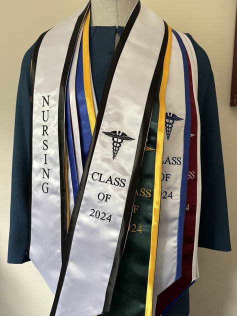 Nurse Pics, Nursing Classes, Graduation Sash, Graduation Gown, Graduation Stole, Medical Logo, Graduation Hat, Nurse Graduation, Sign Board