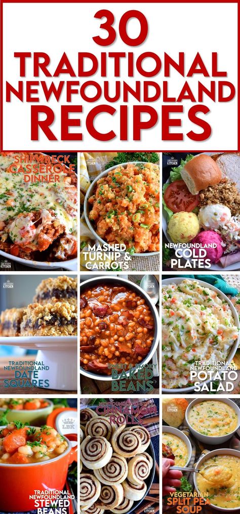 Newfoundland Baking Recipes, Canadian Dinner Recipes, Toutons Newfoundland, Canadian Recipes Traditional, Canadian Christmas Food, British Recipes Traditional, Rock Recipes Newfoundland, Acadian Food, Canadian Dishes