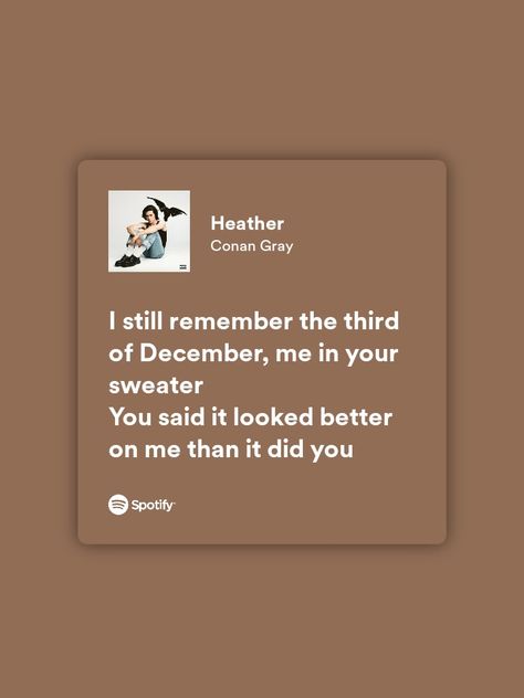 Heather Song Aesthetic, Heather Conan Gray Aesthetic, Heather Day Conan Gray, Heather Spotify Aesthetic, Conan Gray Wallpaper Lyrics, Heather Aesthetic Conan Gray, Heather Song, Heather Song Lyrics, Heather Spotify