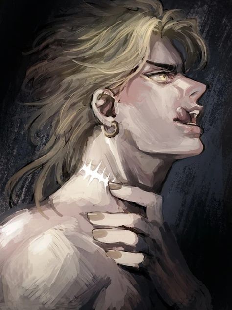 Dio Brando, Blonde Hair, Piercings, Blonde, Hair