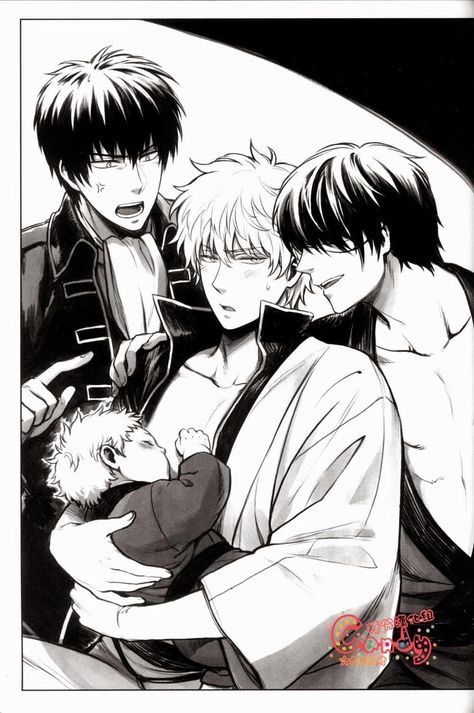 Gintoki Takasugi, Anime Pregnant, Mpreg Anime, Bahasa Jepun, Anime Dad, Anime Baby, Manga Love, Anime Boyfriend, Anime Character Drawing