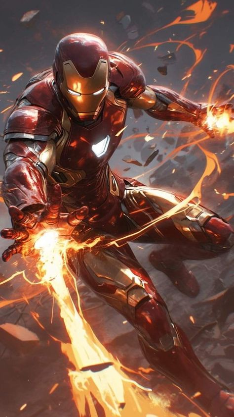 Marvel Iron Man Art, Iron Man Comic Art, Iron Man Pictures, Iron Man Fan Art, Iron Man Hd Wallpaper, Iron Man Photos, Marvel Phone Wallpaper, Iron Man Comic, Image Spiderman