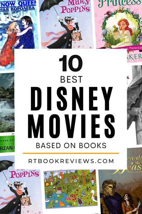 Disney has been enchanting audiences for nearly a century with its unique & imaginative storytelling. Many of the Disney films have been inspired by classic literature or beloved books. Tap to see the 10 best Disney movies based on books! #disney #disneymovies #disneybooks #childrensbooks Movies Based On Books, All Disney Movies, Brothers Grimm Fairy Tales, Classic Fairy Tales, Beloved Book, Disney Books, Best Disney Movies, Modern Disney, Disney Films