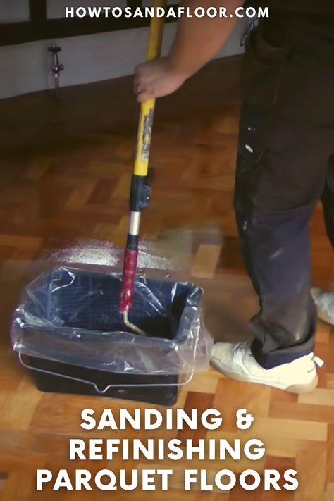 In this DIY video, I show you a start to finish demonstration of sanding and refinishing a parquet wood floor. In the video I demonstrate sanding with the belt sander with 36grit (straight across the floor, important for parquet), round the edges with 36 grit. #diy #sanding #refinishingfloors Parquet Flooring Restoration, Sanding Wood Floors, Wood Floor Restoration, Diy Sanding, Floor Wax, Floor Refinishing, Floor Machine, Floor Restoration, Sanding Wood