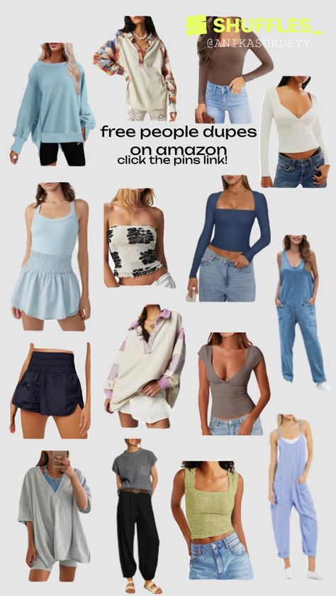 Free People Summer, Amazon Clothes, Free People Clothing, Best Amazon, Favorite Products, Outfits Aesthetic, Amazon Fashion, Store Fronts, Things To Buy