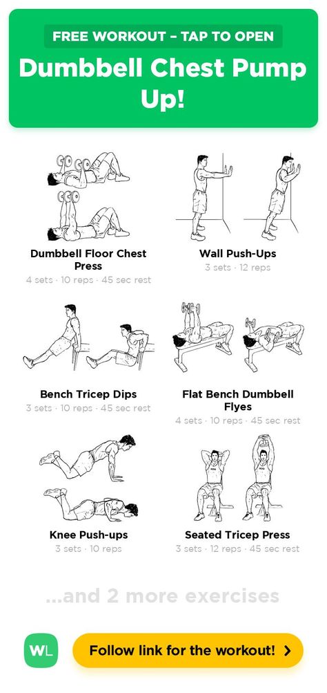 Pull Day Workout Women At Home, Push Arm Workouts, Push Day Workout At Home, Push Workout At Home, Push Day Workout Women, Pull Workouts, Gym Reference, Obliques Workout, Chest Day Workout