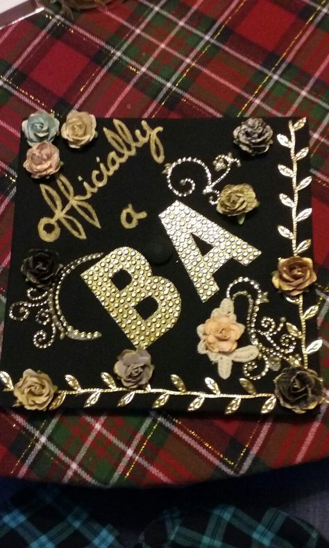 Bachelor of Arts Graduation Cap Decoration Bachelor Of Arts Graduation Cap, Bachelor Graduation Cap, Bachelors Graduation Cap, Associates Degree Graduation, Psychology Graduation Cap, Bsn Graduation Cap, Bachelors Degree Graduation, Asu Graduation, Psychology Graduation