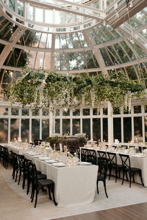 A dog in a tuxedo ✔️, personalized fans for an outdoor ceremony ✔️, and floral wedding decor that complemented a botanic garden in New York ✔️ made the list of standout details that turned this Brookyln wedding into a one-of-a-kind event. Dinner inside of a glass-walled greenhouse space and personalized elements that tied in the couple's love story stole the show. Brought to life by NYC wedding planner- The Day Of Company, NYC wedding florist- Doe + Jay and NYC wedding photographer- Samm Blake. English Garden Wedding Theme, Brooklyn Botanical Garden Wedding, Brooklyn Botanical Garden, Brooklyn Botanic Garden, New York Wedding Venues, Upstate Ny Wedding, English Garden Wedding, Garden Reception, Garden Theme Wedding