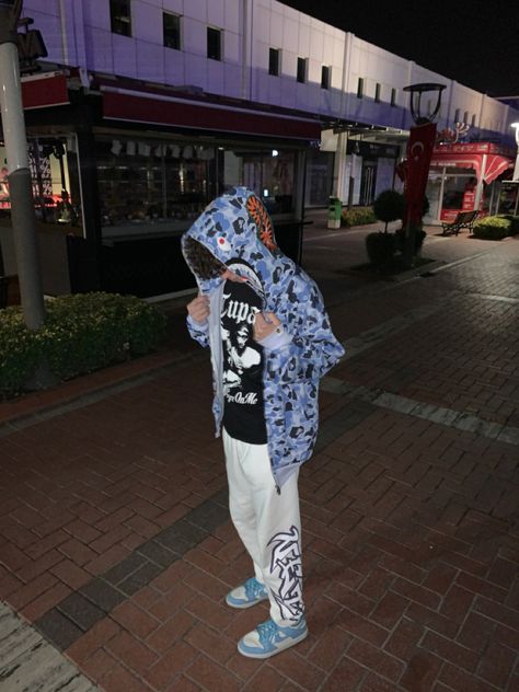 Shark Hoodie Outfit, Bape Hoodie Men, Bape Hoodie Aesthetic, Bape Shark Hoodie Outfit, Bape Shark Hoodie Aesthetic, Bape Hoodie Flicks, Blue Bape Hoodie, Bape Shark Hoodie, Y2k Boy