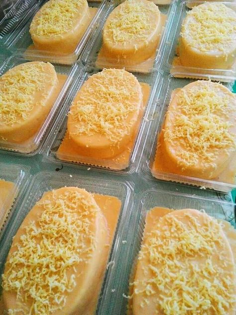 Yema Cake Ube Yema Cake, Yema Cake Filipino Recipe, Yema Cake Design, Philippine Photography, Tub Cake, Yema Cake, Rice Cake Recipes, Sponge Cakes, Food Trip