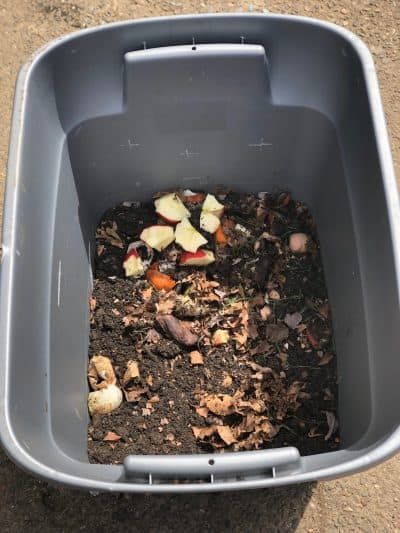 How to Make a $10 DIY Compost Bin for Your Garden » Homesteading Where You Are Patio Compost Bin, How To Start A Compost Bin, Soaking Seeds Before Planting, Homemade Compost Bin, Homemade Compost, Diy Compost Bin, Wine Leaves, Compost Bin Diy, Compost Bucket