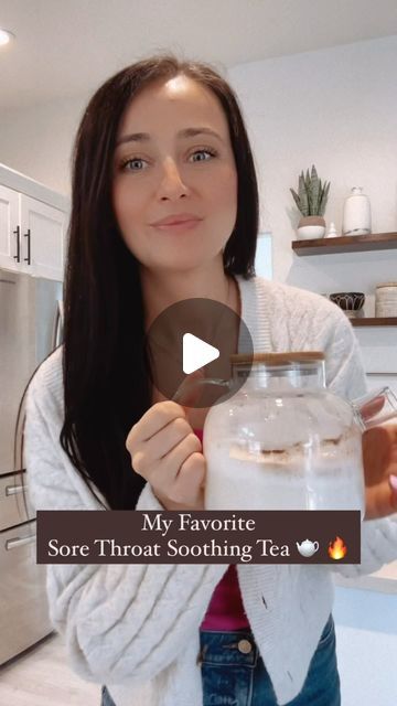 Non Toxic Living-Mold Dog Inspector- Viktoriya Legkun on Instagram: "My favorite Soar Throat Tea 🫖 Ingredients: ☕️ -1 cup warm milk (oat, almond, coconut, regular milk, but regular can cause mucus build-up) -1/4 teaspoon ground cinnamon -1/4 teaspoon ground ginger - Drizzle of local honey Directions: 1. Heat 1 cup of your preferred warm milk in a saucepan or teapot 🫖 2. Add 1/4 teaspoon of ground cinnamon and 1/4 teaspoon of ground ginger to the warm milk. 3. Stir the ingredients well until the cinnamon and ginger are evenly distributed. 4. Drizzle a touch of local honey into the mixture and stir again. 5. Allow it to cool slightly before sipping and soothing your throat. This tea can help combat that cold and flu 🤒 • Cinnamon: Known for its anti-inflammatory and antiox Tea For Scratchy Throat, Soothing Tea For Sore Throat, Strep Throat Tea, What Tea Is Good For Sore Throat, Tea For Strep Throat, Throat Tea, Honey For Sore Throat, Throat Pain, Improve Nutrition